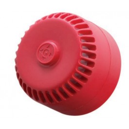 Eaton 540501FULL-0389X Fulleon Roshni Conventional Sounder, 24V, Shallow Base, Red
